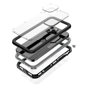 Vodotesný IP68 Telefón puzdro Pre iPhone 12 Pro Max Podvodné Jasné Snowproof Shell pre Apple 12 mini 12pro Shockproof Kryt