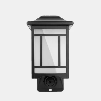Vonkajšie CCTV IP Kamera 2.0 MP Nepremokavé WIFI Nástenné Svietidlo Kamery Diaľkové Ovládanie telefónu Hlasom Alexa/Amazon Echo Plné Farby Nočné Videnie
