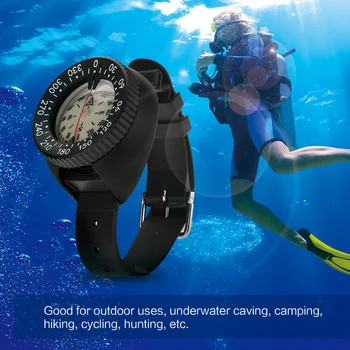 Vonkajšie Kompas Profesionálne Potápačské Kompas Nepremokavé Navigator Digitálne Hodinky Potápačské Kompas pre Plávanie pod vodou