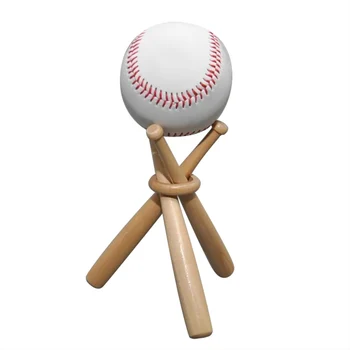Vonkajšie Mini Baseball Bat Dreva Displej Držiak Tenis Skladovanie Základňu Držiaka Podporu