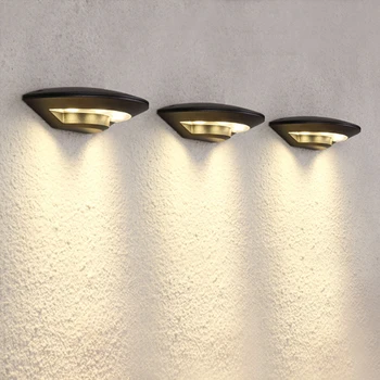 Vonkajšie Nepremokavé IP55 Nástenné Svietidlo Moderného LED Nástenné svietidlo Krytý Sconce Dekoratívne osvetlenie, Veranda, Záhradné Osvetlenie, Nástenné Svietidlá