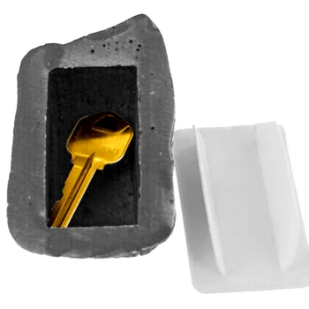 Vonkajšie Náhradné Tlačidlo Dom Bezpečné Skryté Skryť Skladovanie Bezpečnostné Rock Stone Prípade Box Obdĺžnik Zásobené Drobnosti Skladovacie Boxy & Zberných Nádob