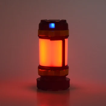 Vonkajšie Svietidlo LED Camping Svetlo USB Nabíjateľná Baterka Stmievateľné Pozornosti Pracovné Svetlo Nepremokavé Svetlomet Núdze Na