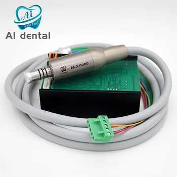 Vstavaný elektrický motor LED E-type handpiece štýl micromotor spojiť s stomatologické kreslo jednotky
