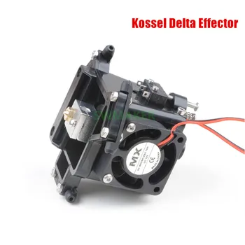 Vstrekovanie Reprap Kossel Delta Effector plný súprava/set 1.75/3 mm M3 V6 hotend Typ Auto Leveler pre Kossel 3D tlačiarne