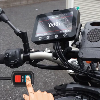 VSYS F4.5 Motocykel, DVR, Smart Rozchod (TPMS/Voltmeter/počítadlo kilometrov) Dual SONY IMX307 Nočné Videnie Nepremokavé WiFi Dash Fotoaparát