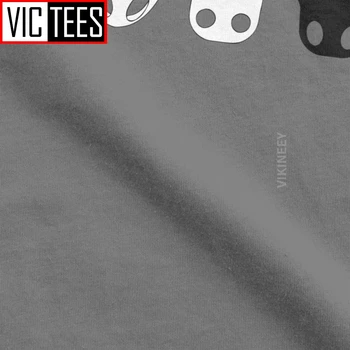 Vtipné Duté Rytier T-Shirt Mužov Homme Bavlna Tričko Skull Video Hry, Nadrozmerné Camisas Hombre