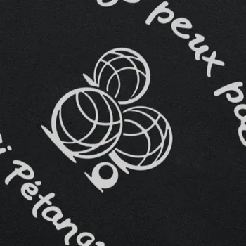 Vtipné francúzsky Petanque hrče nad T Shirt Mužov O Krk Bavlna T-shirts Mans Camisetas Darček Vlastné Narodeniny Oblečenie