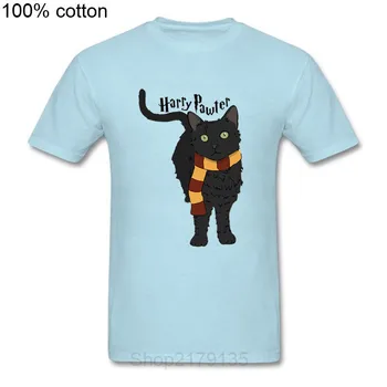 Vtipné mužov, T košele Harry Cat t-shirt bežné topy lumbálna Hip hop Tee tričko bavlna voľný čas tričko camisetas masculina