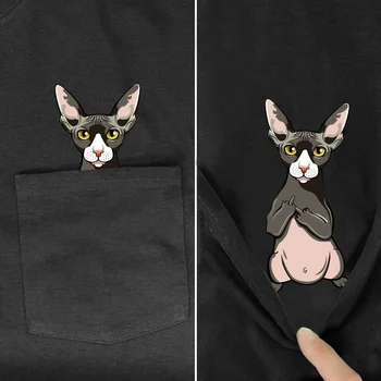 Vtipné Tričko Módnej Značky lete vrecku Koala vytlačené t-shirt pre mužov pre ženy košele Hip hop topy zábavné bavlna tees