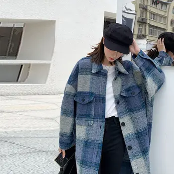 Vy1178 2020 jar, jeseň, zima nové ženy móda bežné Dámy práce nosiť pekné Bunda žena žena OL zimný kabát kórejský štýl