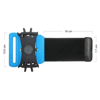 Vymeniteľné Rotujúce Športové Telefón Náramok prevádzkové zápästie taška generácie jazdy takeaway navigáciu rameno taška fitness jazda na bicykli trave