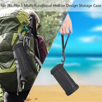 Vyprázdnené Oka Tvrdé Ochranné puzdro Taška Box pre JBL Flip4 JBL Flip 5 Nepremokavé Bluetooth Reproduktor