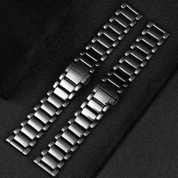 Vysoko kvalitné keramické watchband a prípad pre AR1507 AR1509 série zápästie band čierny prípade Rýchle uvoľnenie náramok muž
