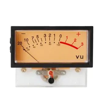 Vysoko presné VU Ammeter DB Meter Moc Výtok Rovný Meter Mixér Power Meter s Podsvietením TN-73