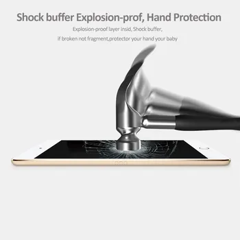 Vysoká Kvalita 9H Tvrdeného 0,18 mm hrúbka Skla Screen Protector pre iPad Pro 10.5 palcový Model A1701 A1709 Ochranný Kryt Film
