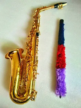 Vysoká kvalita Saxofón Nový Zlatý Alto Saxofón Zmluvy Super Znejúce Hudobné Nástroje a prípadové