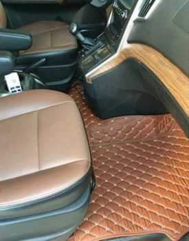 Vysoká kvalita! Vlastné auto podlahové rohože pre Hyundai Grand Starex 12 miest 2019-2010 nepremokavé auto koberce pre Grand Starex