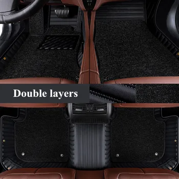 Vysoká kvalita! Vlastné špeciálne auto podlahové rohože pre BMW X5 G05 2021-2019 trvanlivé nepremokavé dvojitej vrstvy, auto koberce pre X5 2020