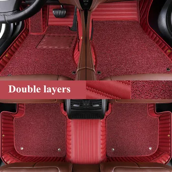 Vysoká kvalita! Vlastné špeciálne auto podlahové rohože pre BMW X5 G05 2021-2019 trvanlivé nepremokavé dvojitej vrstvy, auto koberce pre X5 2020
