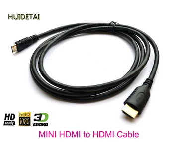 Vysoká Rýchlosť Mini HDMI na HDMI kábel 1,5 m pre Nikon DSLR fotoaparát D 5100/s D 5000/s