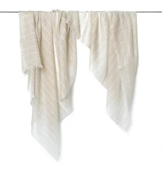 Vysoký stupeň cashmere ženy móda pevné svetlé hodváb scarfs šatkou pashmina 95x200cm malý strapec