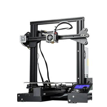 Vzdať sa-3 Pro 3D Printer KIT Creality 3D Inovované Cmagnet Stavať Doska MeanWell Napájací Pokračovať Výpadku Napájania Tlač