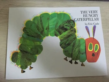 Vzdelávacie deti angličtina kniha pre dieťa a malé deti VEĽMI HUNGRY CATERPILLAR eric carle