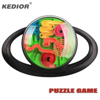 Vzdelávacie Hračky 3D Magic Intelekt Bludisko Mramor Ball Puzzle Hra Perplexus Magnetické Gule IQ Rovnováhu Hračka Pre Deti,