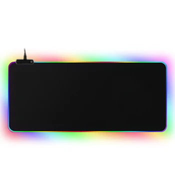 Všetky black RGB Non-Slip Gaming Mousepad Na PC Notebook Hráč, Veľké a Stredné/Malé Klávesnice Koberec Mat Podložka pod Myš Gumy Tabuľka Koberec