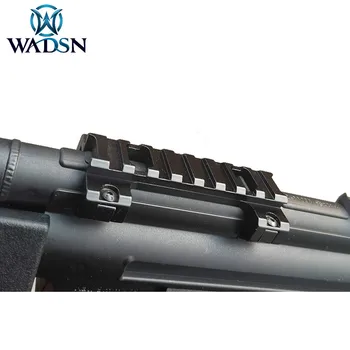 Wadsn Vojenskú Výstroj Hliníkové Airsoft MP5 G3 Base MP5K úzko spájat vodiacej koľajnice Držiak Fit 20 mm Rozsah Mount Železničnej Lov Príslušenstvo