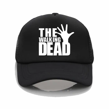 Walking Dead logo Vytlačené šiltovku Walking Dead klobúk mužov a žien v lete hip hop klobúk Módy klasické klobúk