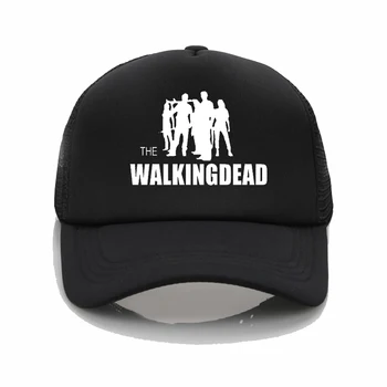 Walking Dead logo Vytlačené šiltovku Walking Dead klobúk mužov a žien v lete hip hop klobúk Módy klasické klobúk