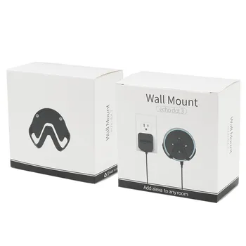 Wall Mount Vešiak Držiak na Stenu pre Amazon Alexa Echo Dot Reproduktorov 3. Generácie a Iné Kola Hlasu Podpora Veľkoobchod