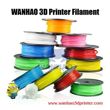 WANHAO CHKO Vlákna 1.75 mm 1 KG/Rolka 28 Farby na Výber pre Všetky FDM 3D Tlačiarne 1.75 mm PLA/PETG/PVA Plastové