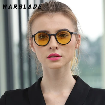 WarBLade Vintage Ženy Muži Polarizované slnečné Okuliare Kolo Retro Rám Malé Slnečné Okuliare Mužov Okuliare Okuliare UV400 Gafas de sol 2020