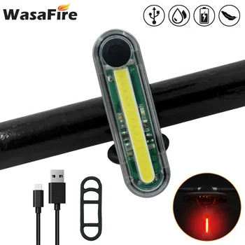 WasaFire 6 Svetelné Režimy Bicyklov Svetla KLASU USB Nabíjateľné Bicykli Svetlá Led Zadné koncové Svetlá na Bicykel Lampa pre Cyklistické Prilby