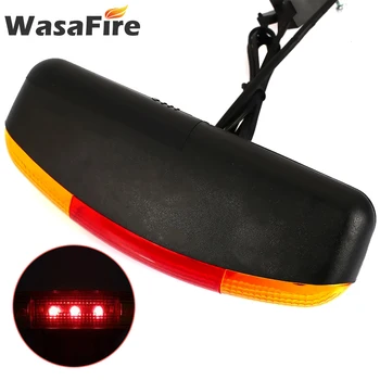 WasaFire 7 LED Požičovňa Zase Intenzita Svetla s Horn MTB Predné, Zadné Svetlá na Bicykel Smerové Brzdy, Svetlá, jazda na Bicykli zadné svetlo na Čítanie