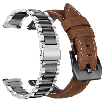 Watchband sady 22 mm 20 mm Popruh Pre Samsung Výstroj S3 Hranici Galaxy watch3 Kapela huawei sledovať gt 2/2e S2 prevodovky, Aktívny 2