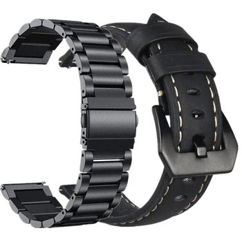 Watchband sady 22 mm 20 mm Popruh Pre Samsung Výstroj S3 Hranici Galaxy watch3 Kapela huawei sledovať gt 2/2e S2 prevodovky, Aktívny 2