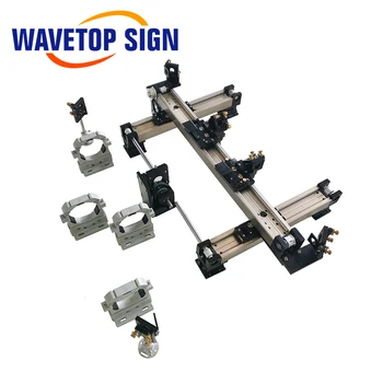 WaveTopSign Mechanické Časti Nastaviť 1200*800mm Vnútorné Posuvné Koľajnice Sady Náhradných dielov pre DIY 1280 CO2 Laserové Rytie Stroj na Rezanie