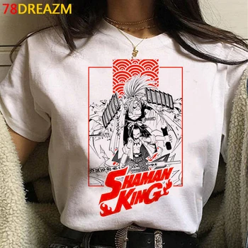 Wc Viazaný Hanako Kun Šaman King Inuyasha t shirt top tees ženy pár harajuku streetwear tričko plus veľkosť harajuku