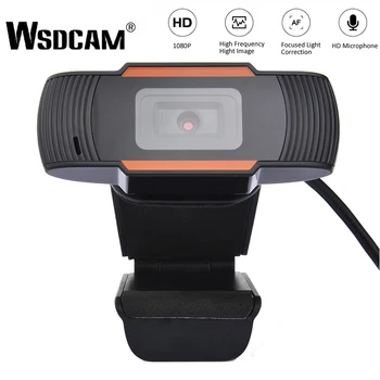 Webkamera HD 1080P Web Kamera na Počítač PC, Fotoaparát, USB Web Cam PC Kamera s Mikrofónom pre videohovor Webcam Live Vysielanie