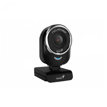 Webové kamery Genius 32200002403 Office Elektronika video projektor konferencie webkamera webová kamera usb QCam 6000 Žltá 1080p Full HD Mic 360°