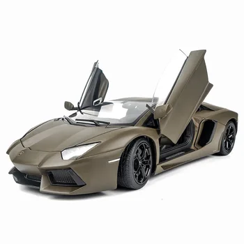 Well 1:18 Lamborghini LP700-4 black zliatiny auto model simulácie auto dekorácie kolekcie darček hračka lejacích model chlapec hračka