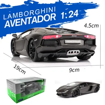 Well 1:24 Lamborghini LP700 auto zliatiny auto model simulácie auto dekorácie kolekcie darček hračka lejacích model chlapec hračka