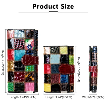 WESTAL spojka taška dámske kožené peňaženky módne mince peňaženky ženy kabelku luxusný telefón v kabelke peňaženky pre ženy cardsholder 8560