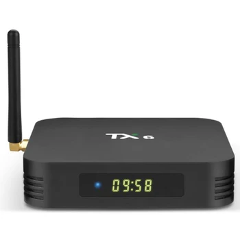WIFI 2.4 G TV Box Set-top 2G/16G HD 6k Prehrávač TV Box Android 9.0 TF Card reader BoxTop Pre Smart Internet TV ，TX6 H6