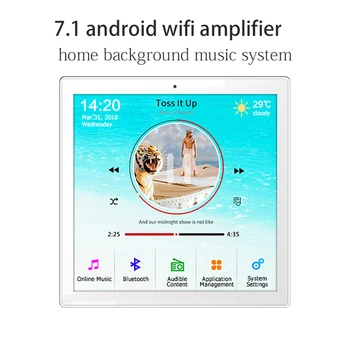 WIFI Bluetooth Stenu systém android Zosilňovač Zvuku domáceho Kina Zosilňovače Mini Amplificador Predzosilňovač Rada SUMWEE