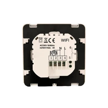 WiFi Smart Termostat Plynový Kotol, Ohrev Vody Pohon Regulátor Teploty 0.5 Presnosť 100-240VAC Echo Alexa Ovládanie Hlasom